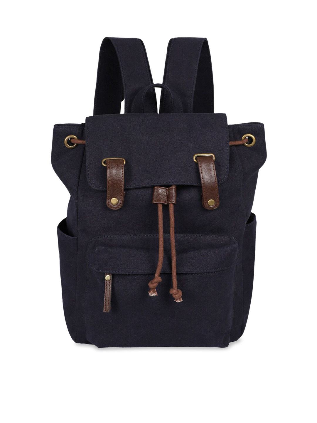 

Bagsy Malone Unisex Black Solid Backpack