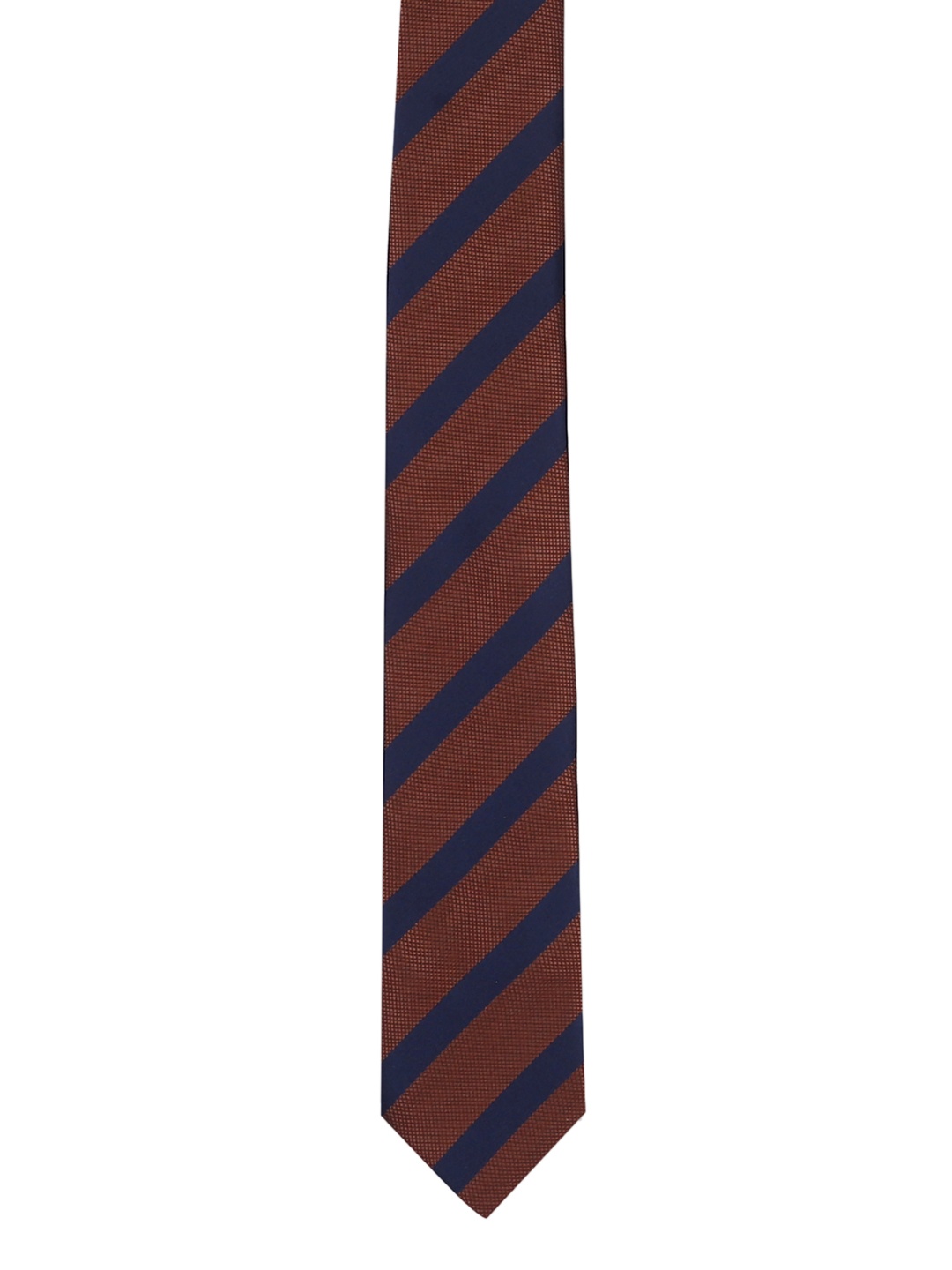 

Arrow Brown & Blue Striped Broad Tie