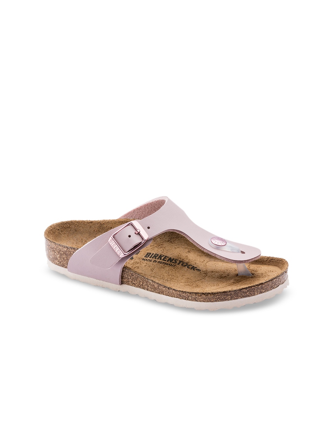 

Birkenstock Girls Pink Solid Gizeh BS Narrow Width Flats