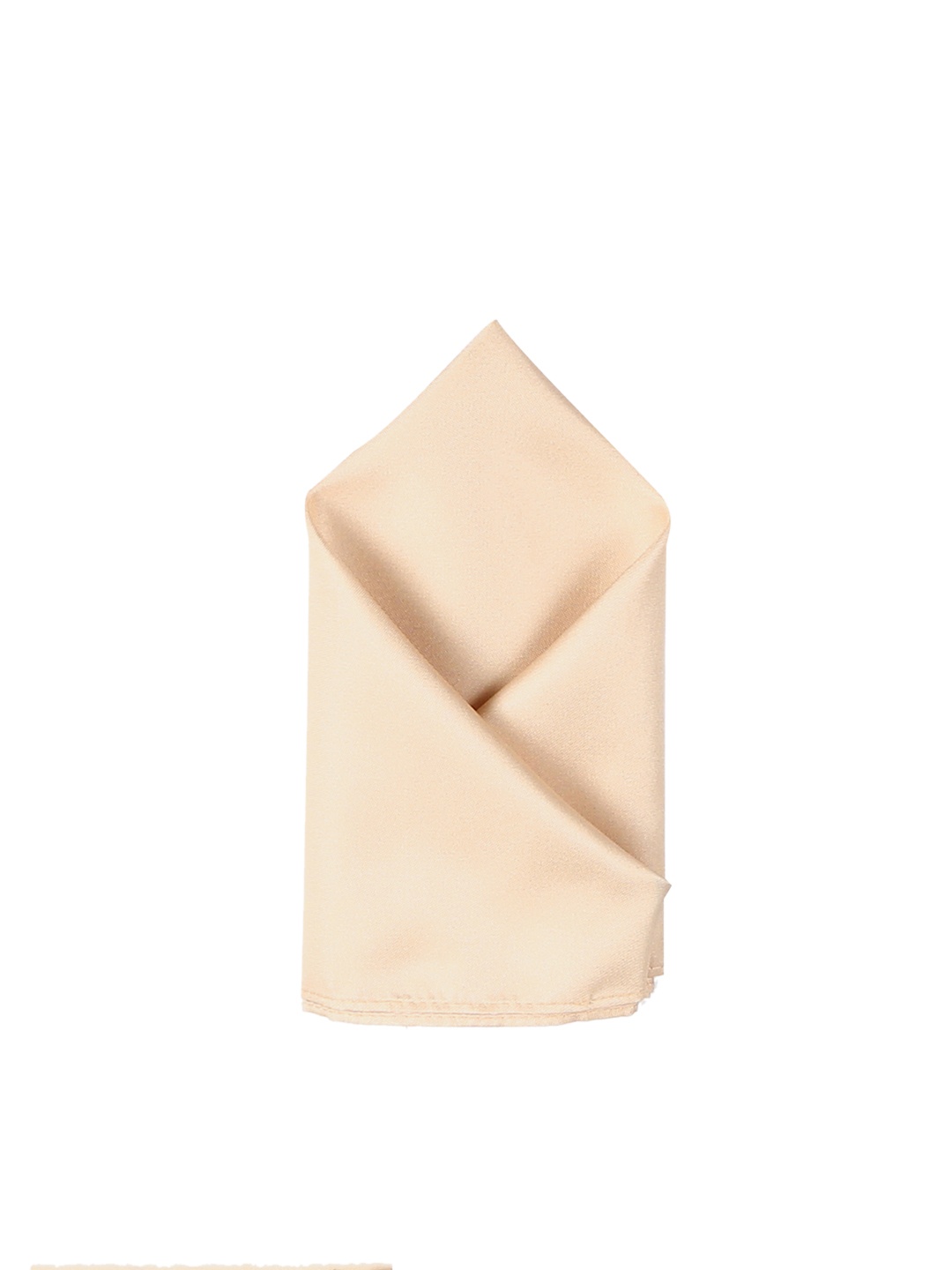 

Arrow Men Beige Solid Pocket Square