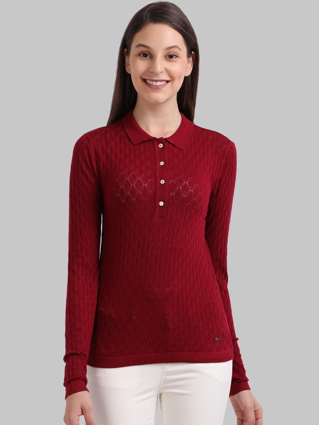 

Parx Women Red Solid Top