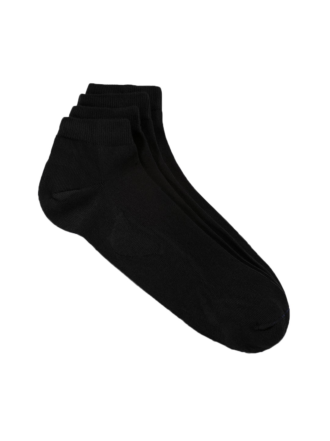 

Birkenstock Men Black Solid Ankle Length Socks