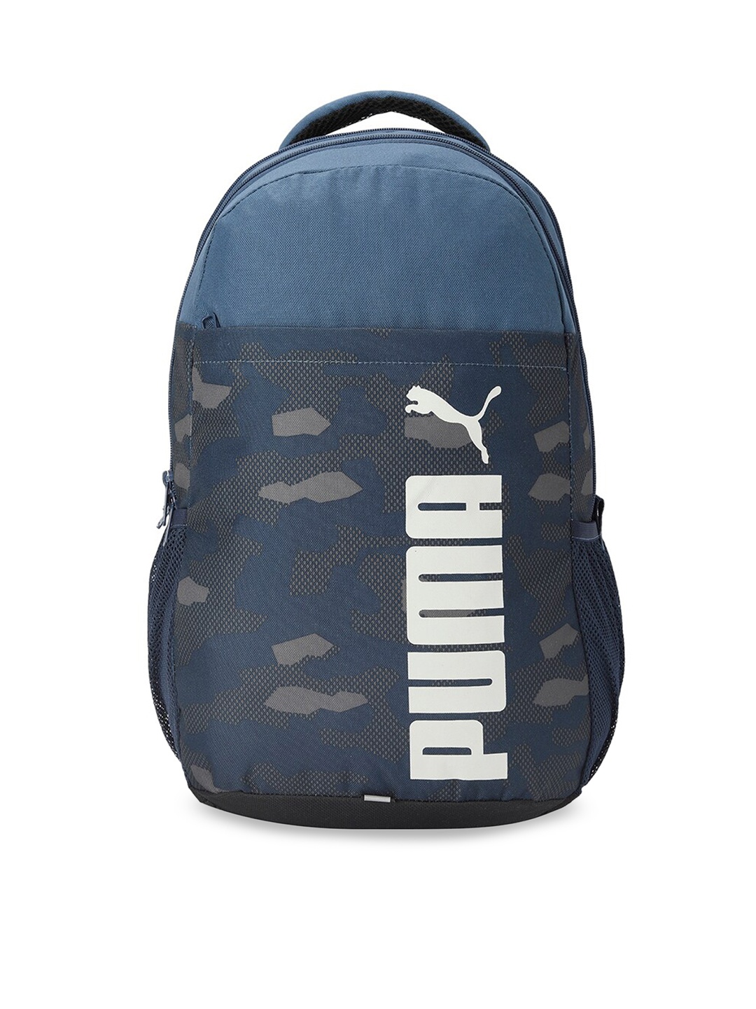 

Puma Unisex Blue Brand Logo Backpack