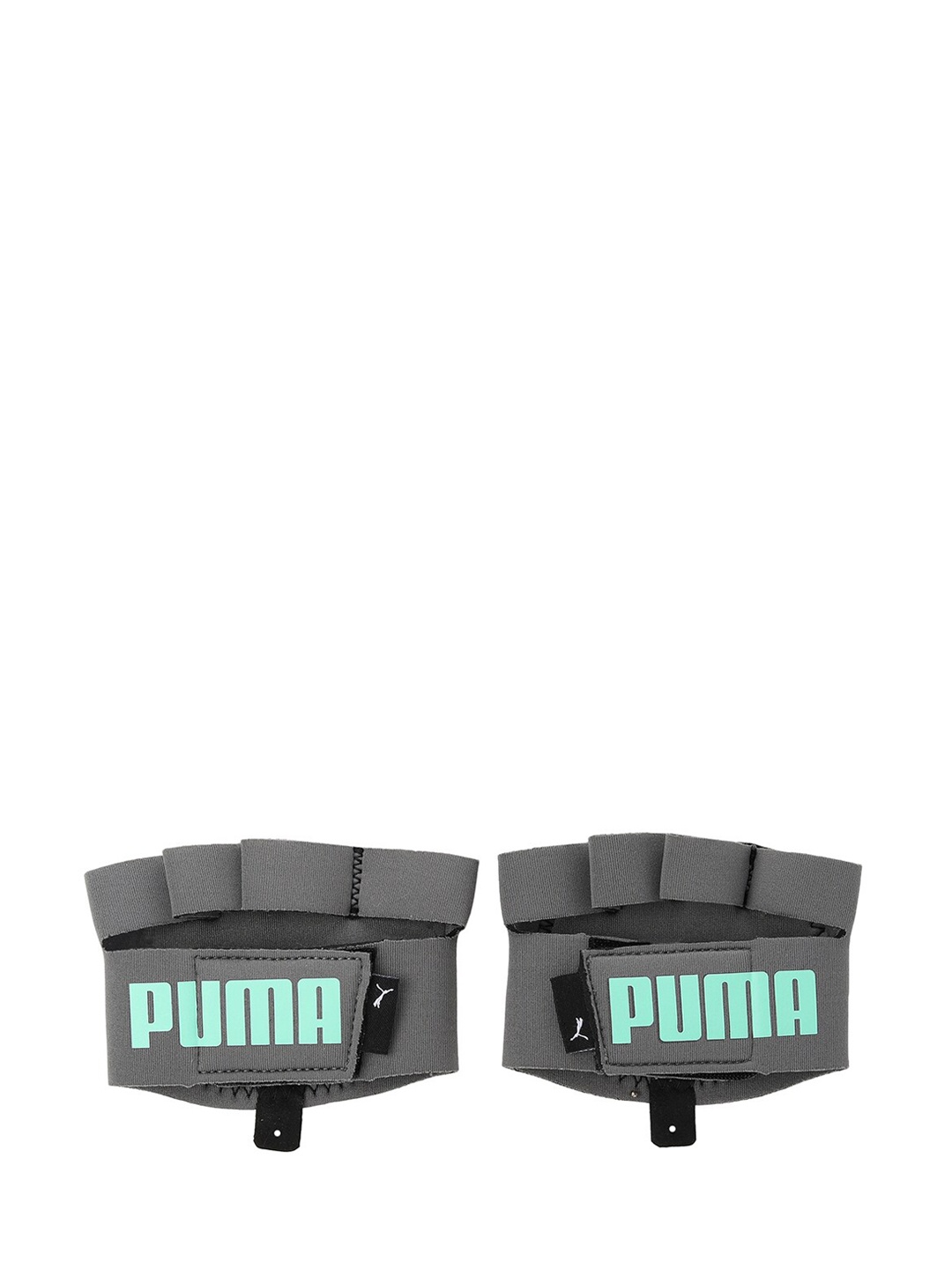 

Puma Unisex Grey & Sea Green Printed TR Ess Grip Gloves