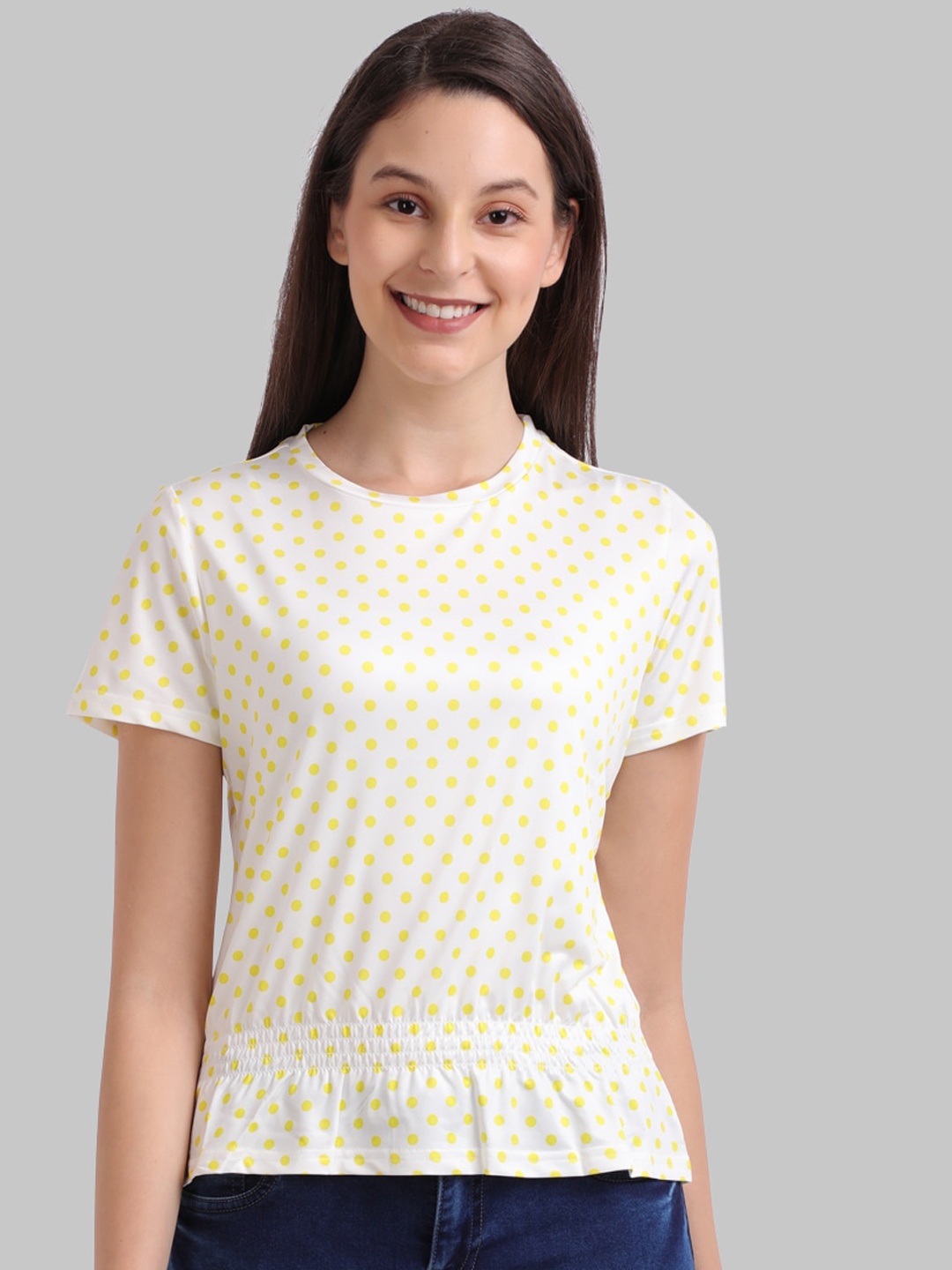 

Parx Women Yellow Printed Top