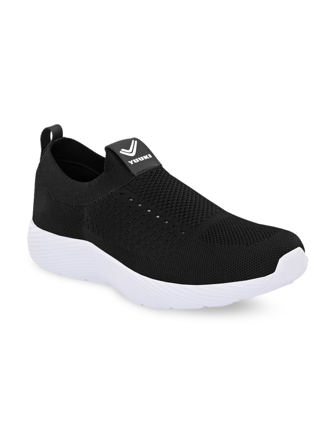 

Yuuki Men Black Mesh Walking Shoes