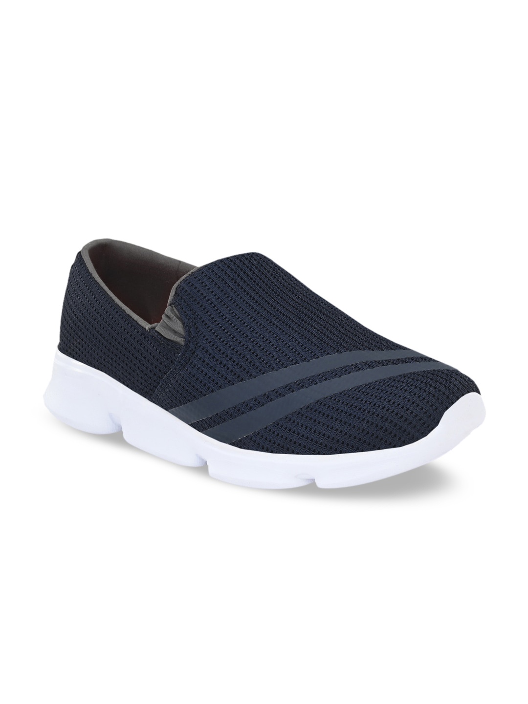 OFF LIMITS Men Navy Blue Memory Foam Slip On Sport Shoes