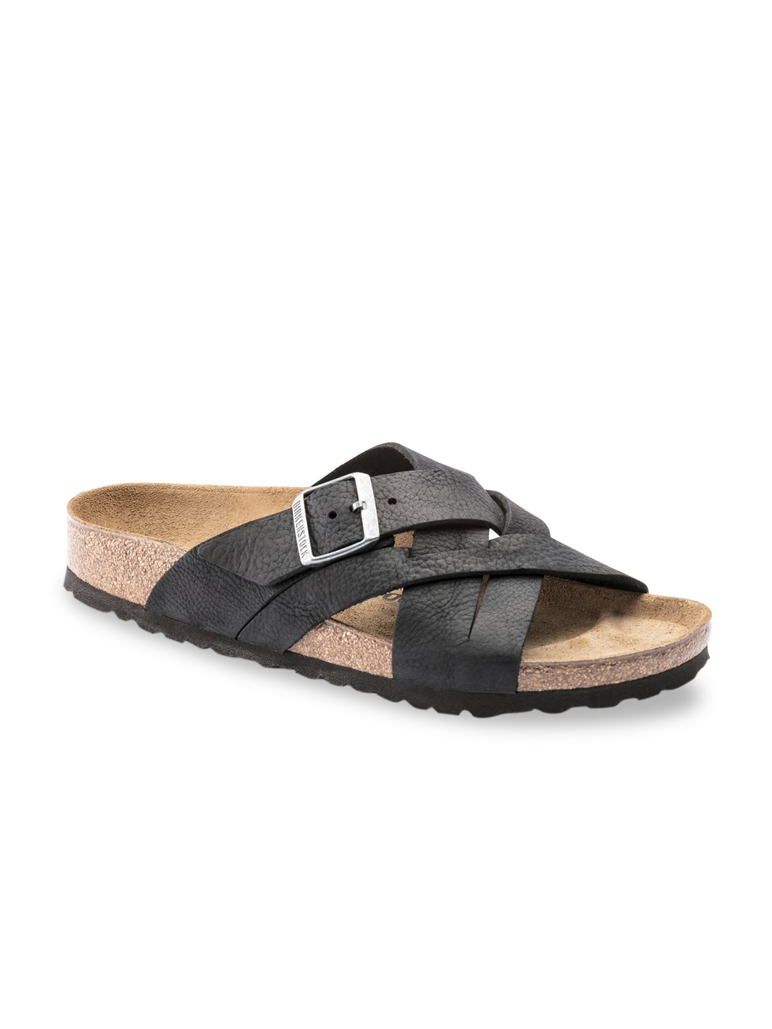 

Birkenstock Unisex Black Regular Width Lugano Sandals