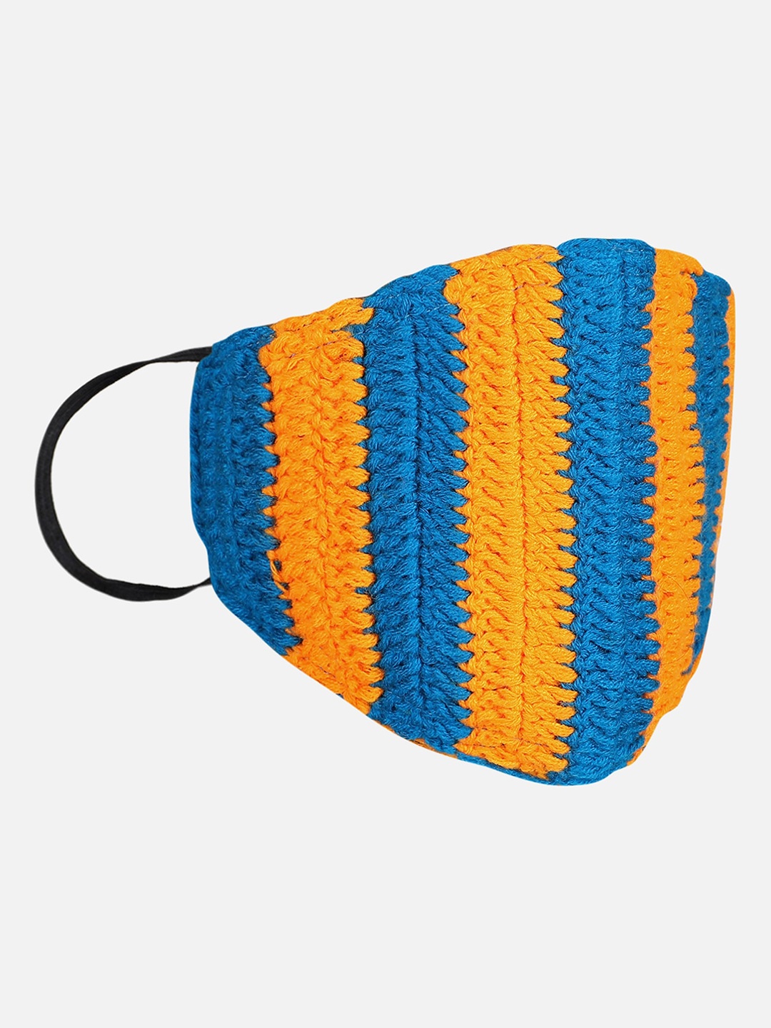 

Anekaant Women 3-Ply Reusable Crochet Face Mask, Orange
