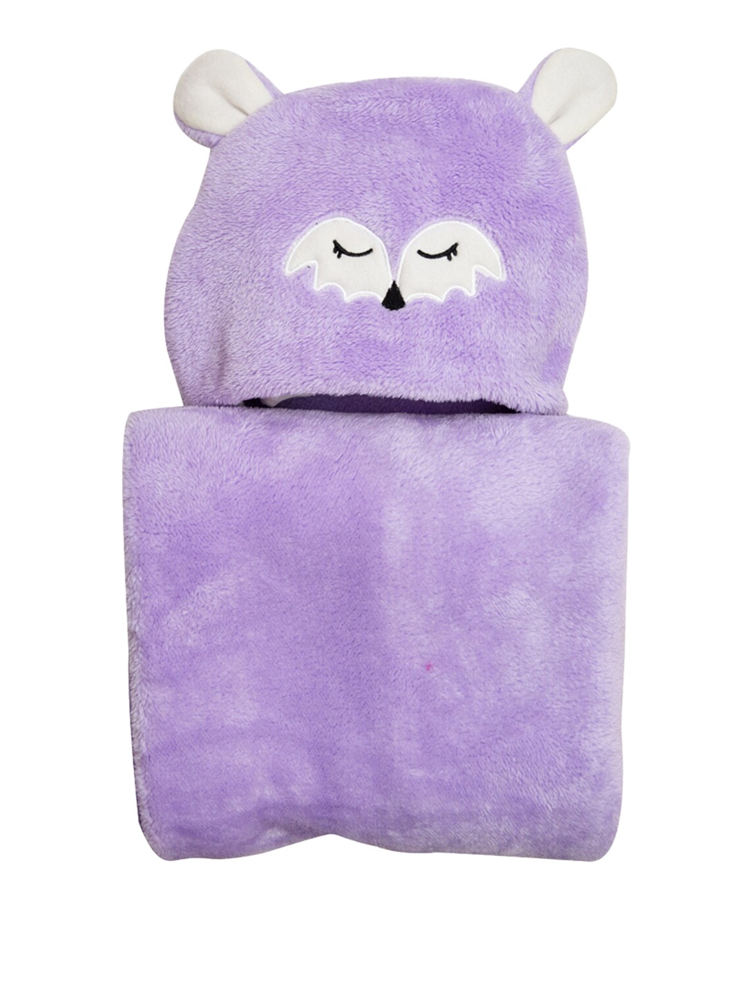 

MeeMee Purple Solid Mild Winter 400 GSM Single Bed Blanket