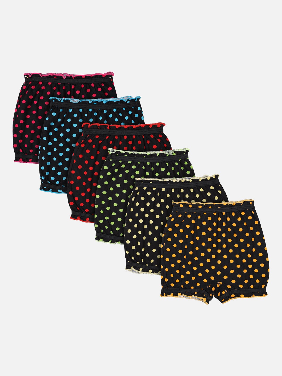 

Bodycare Kids Pack Of 6 Assorted Bloomers KIA3210-PK007