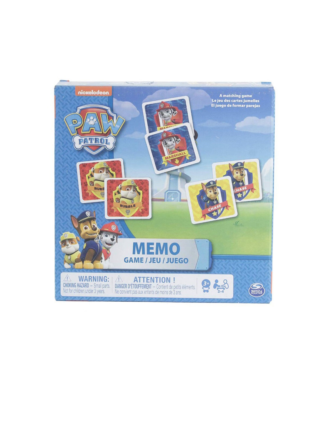 

PAW PATROL Unisex Kids Multicoloured Memo Game, Multi