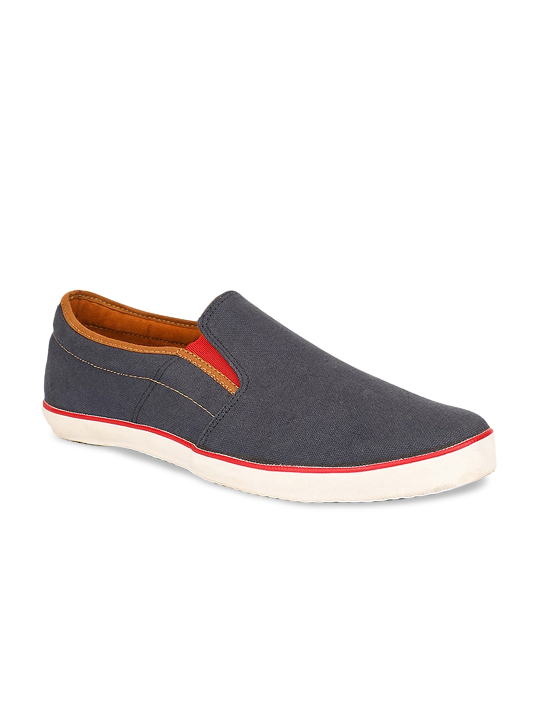 

North Star Men Blue Slip-On Sneakers