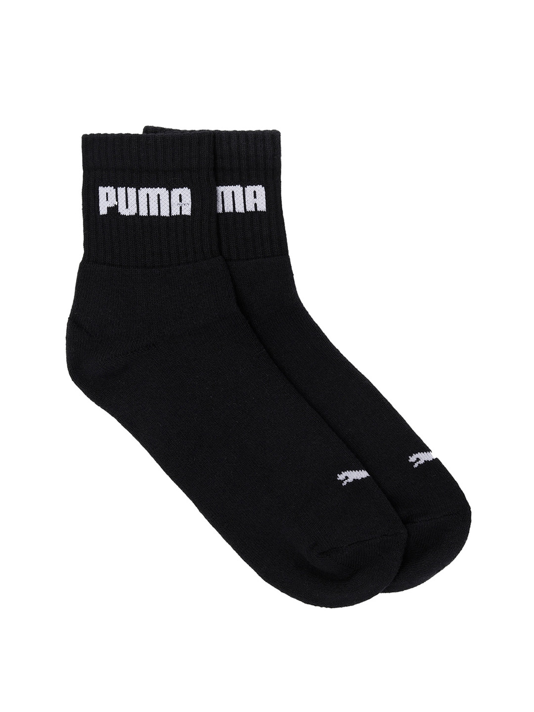 

Puma Unisex Black Solid Ankle Length Socks