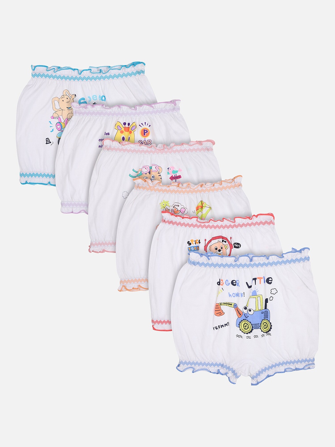 

Bodycare Kids Pack Of 6 Assorted Bloomers KIA2100-PK001