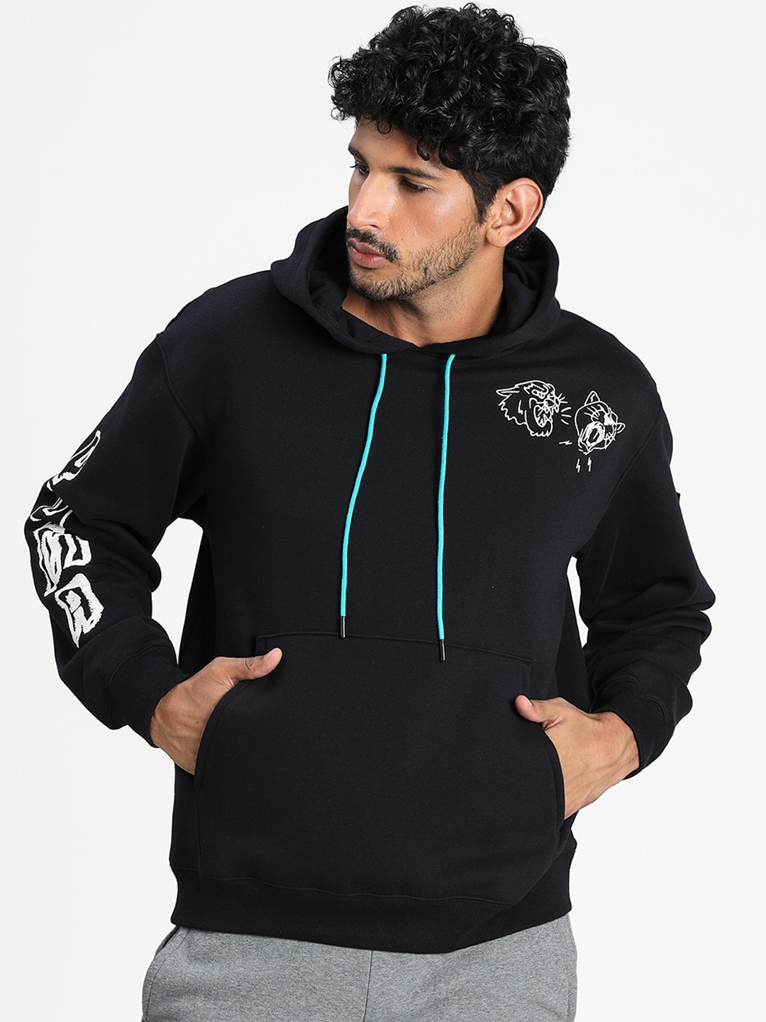 

PUMA Hoops Unisex Black Solid Sweatshirt