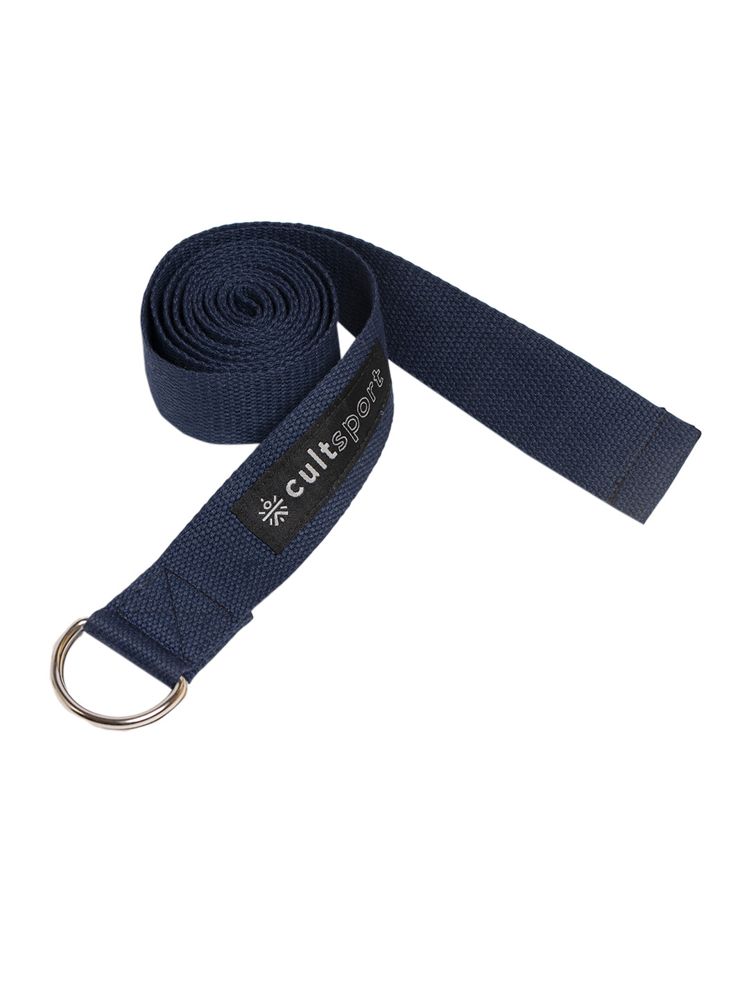 

Cultsport Unisex Navy Blue Solid Sustainable Yoga Strap