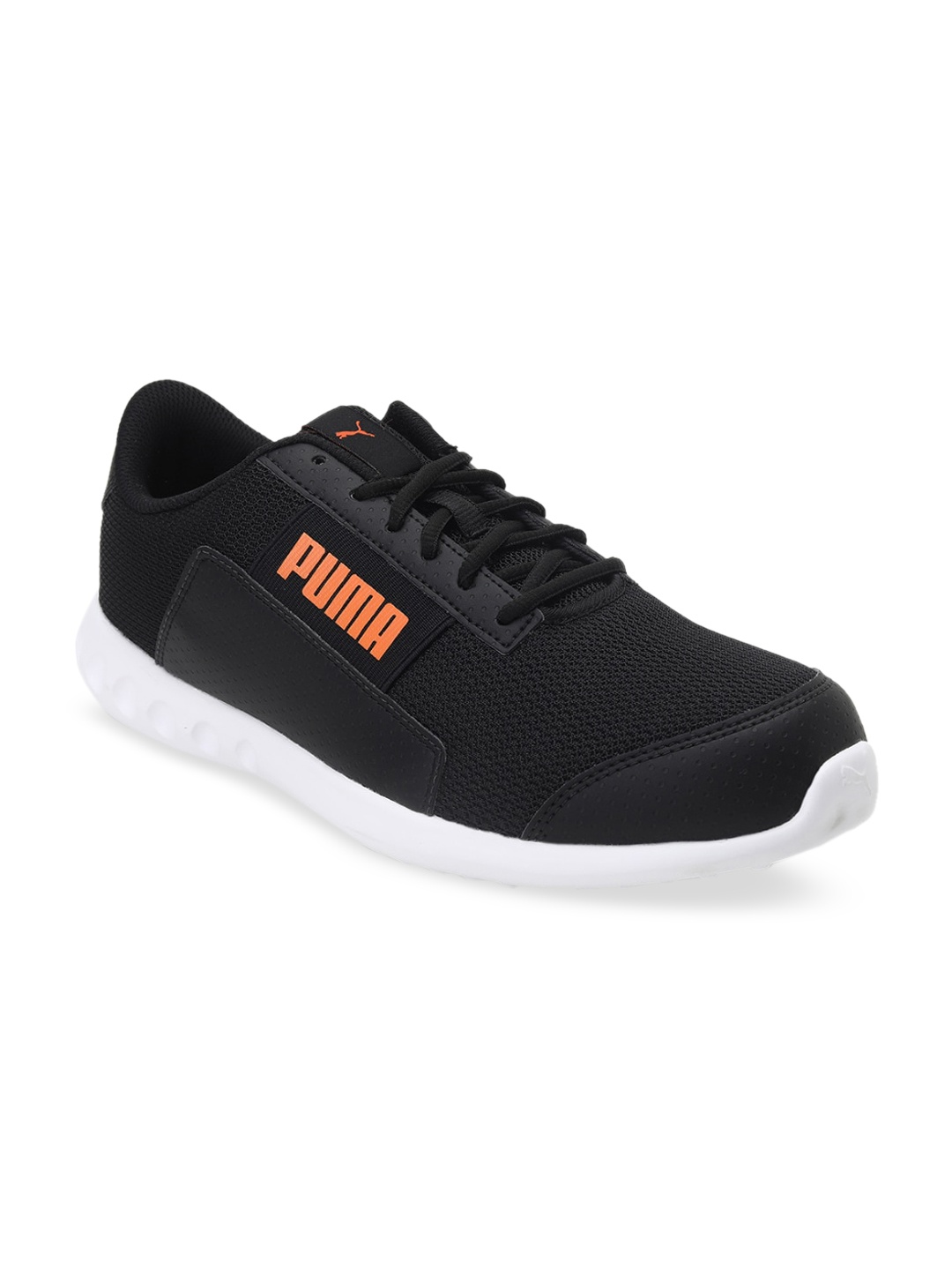 

Puma Men Black Mesh Chrome Running Shoes