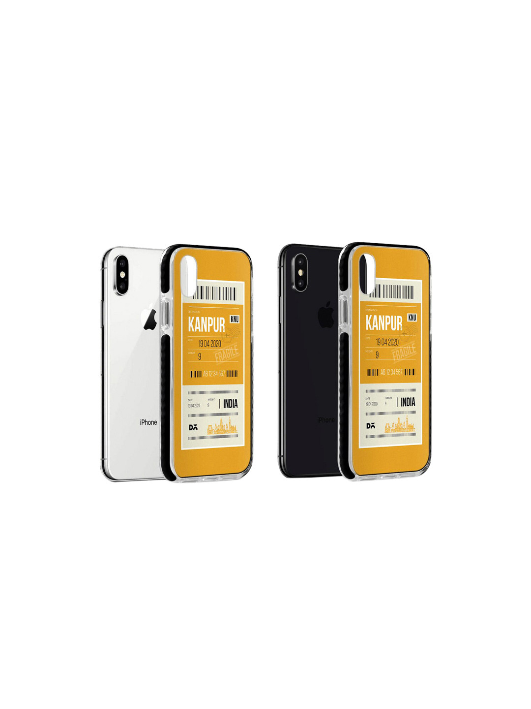

DailyObjects Tan Brown Kanpur City Tag Stride iPhone Xs Max Back Case