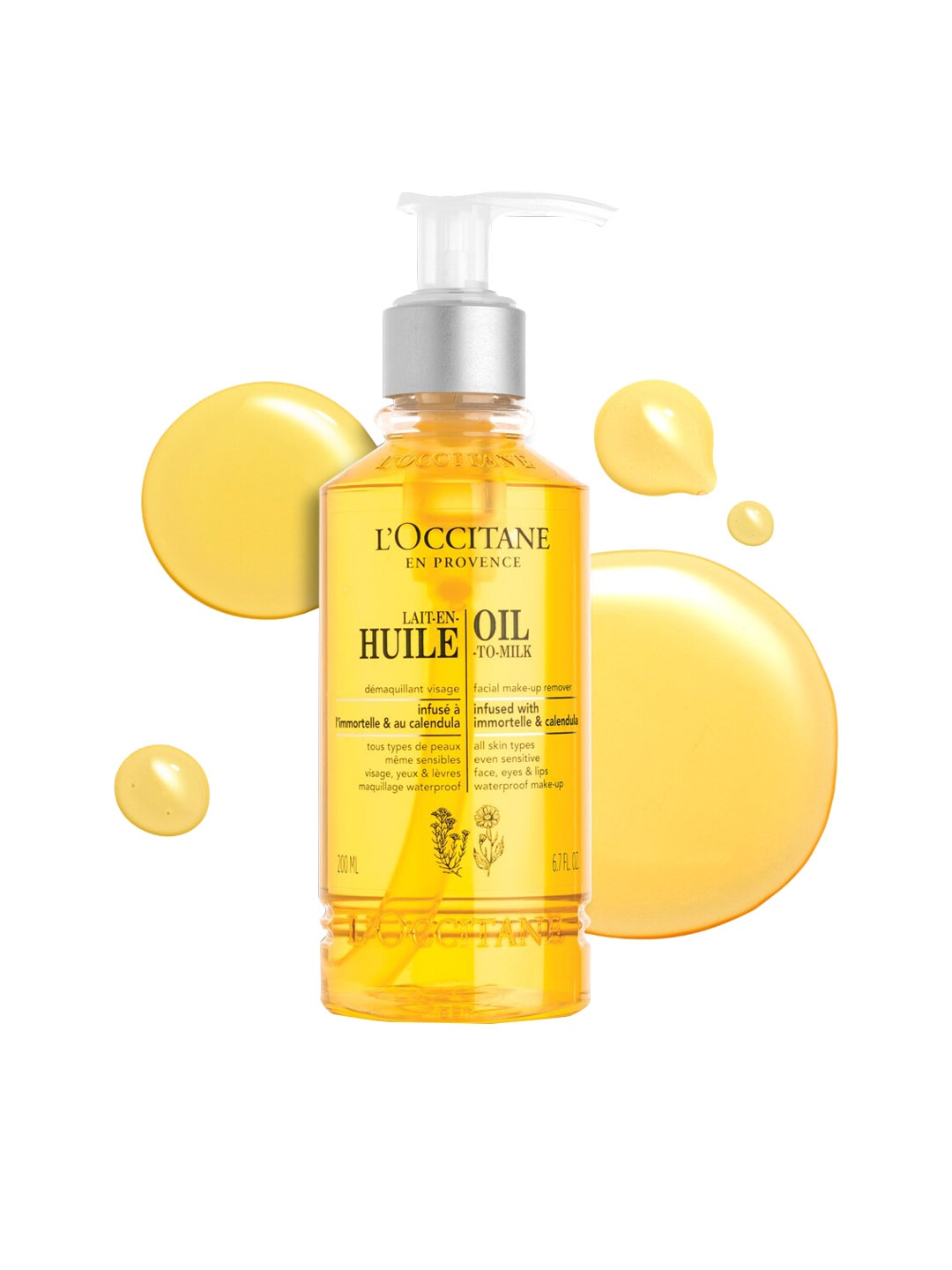 

LOccitane en Provence Unisex Facial Cleansing Oil 200 ml, Yellow