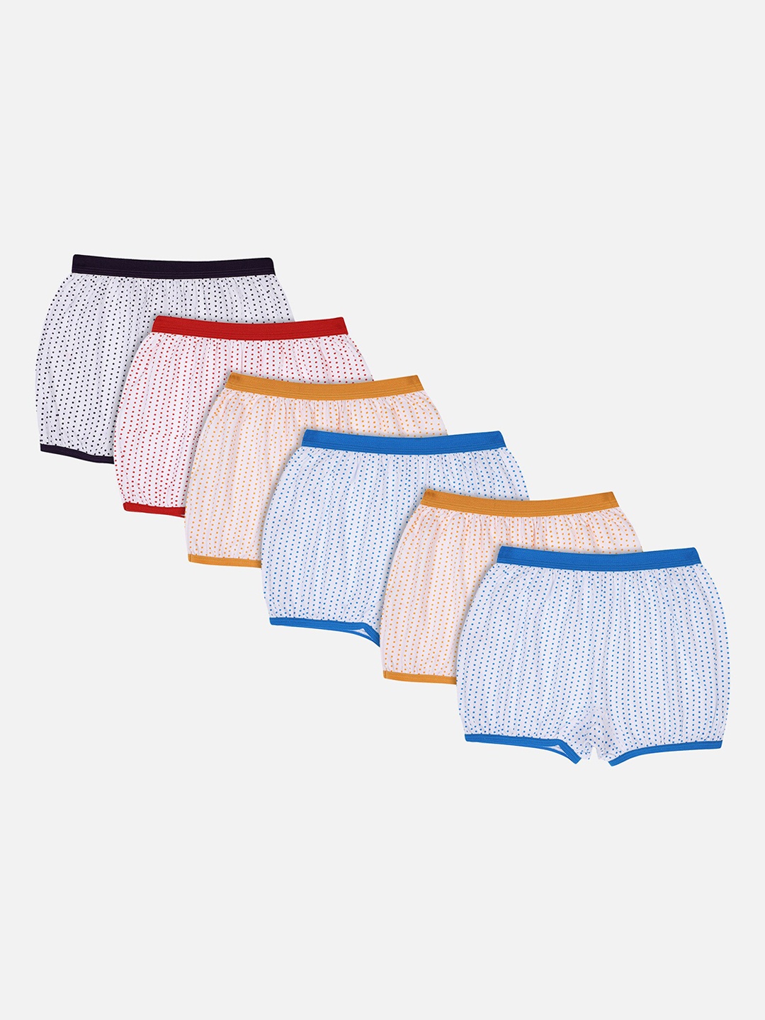

Bodycare Unisex Kids Pack Of 6 Assorted Basic BriefsKIA2356-PK005
