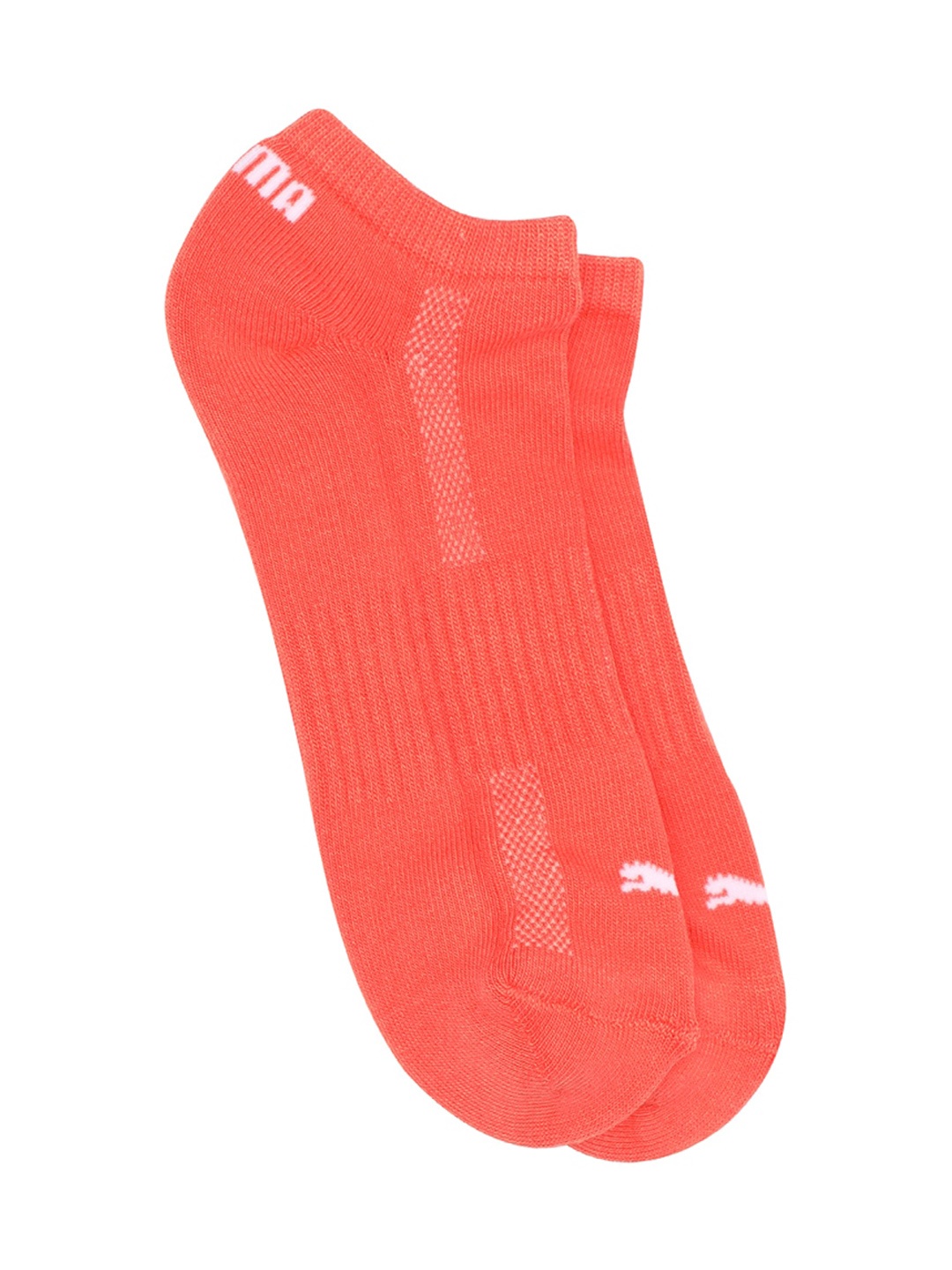 

Puma Unisex Peach Solid Ankle-Length Socks