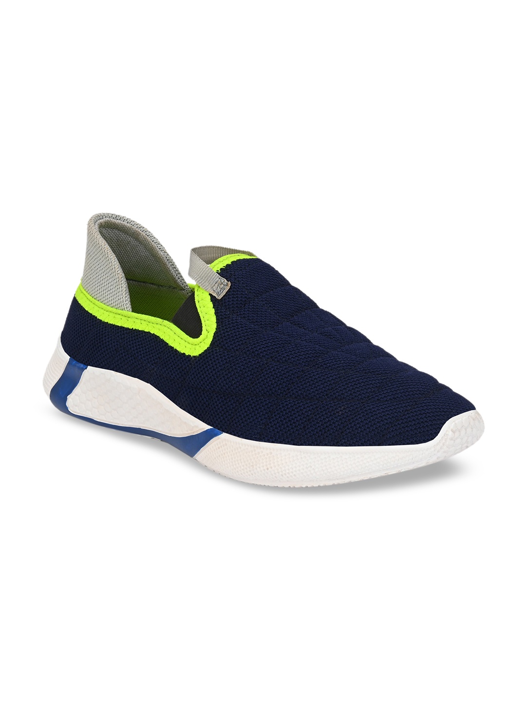 

Walkstyle By El Paso Men Navy Blue Slip-On Sneakers