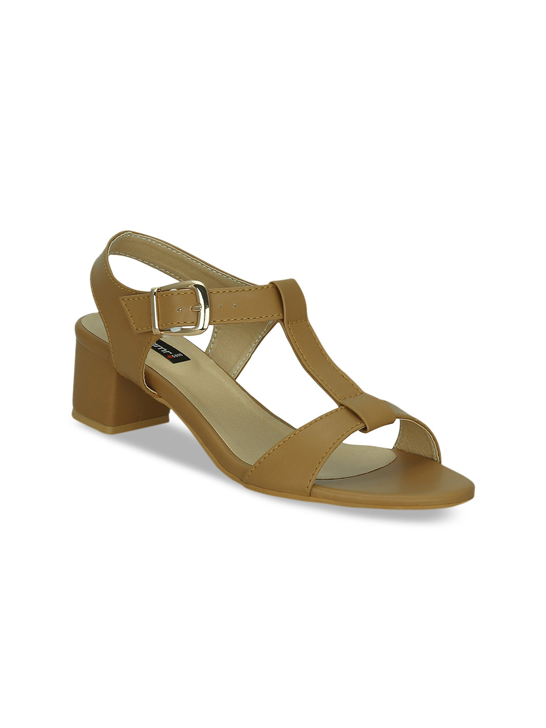

Get Glamr Women Beige Solid Sandals