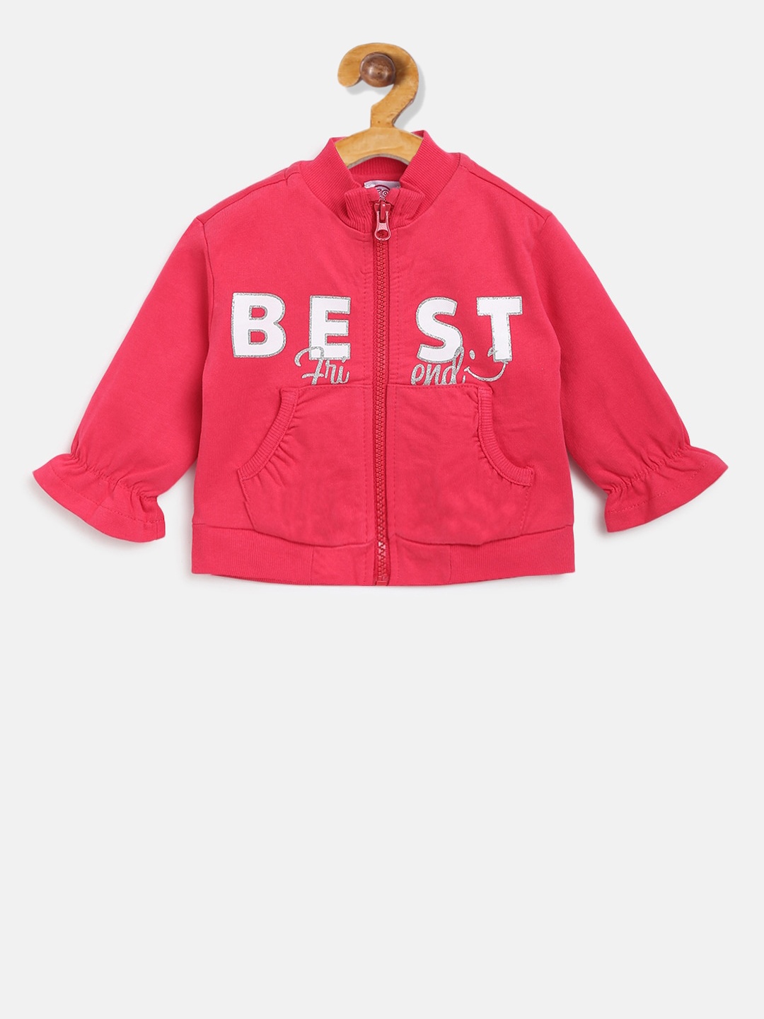 

Chicco Girls Fuchsia Pink Printed Cardigan Sweater