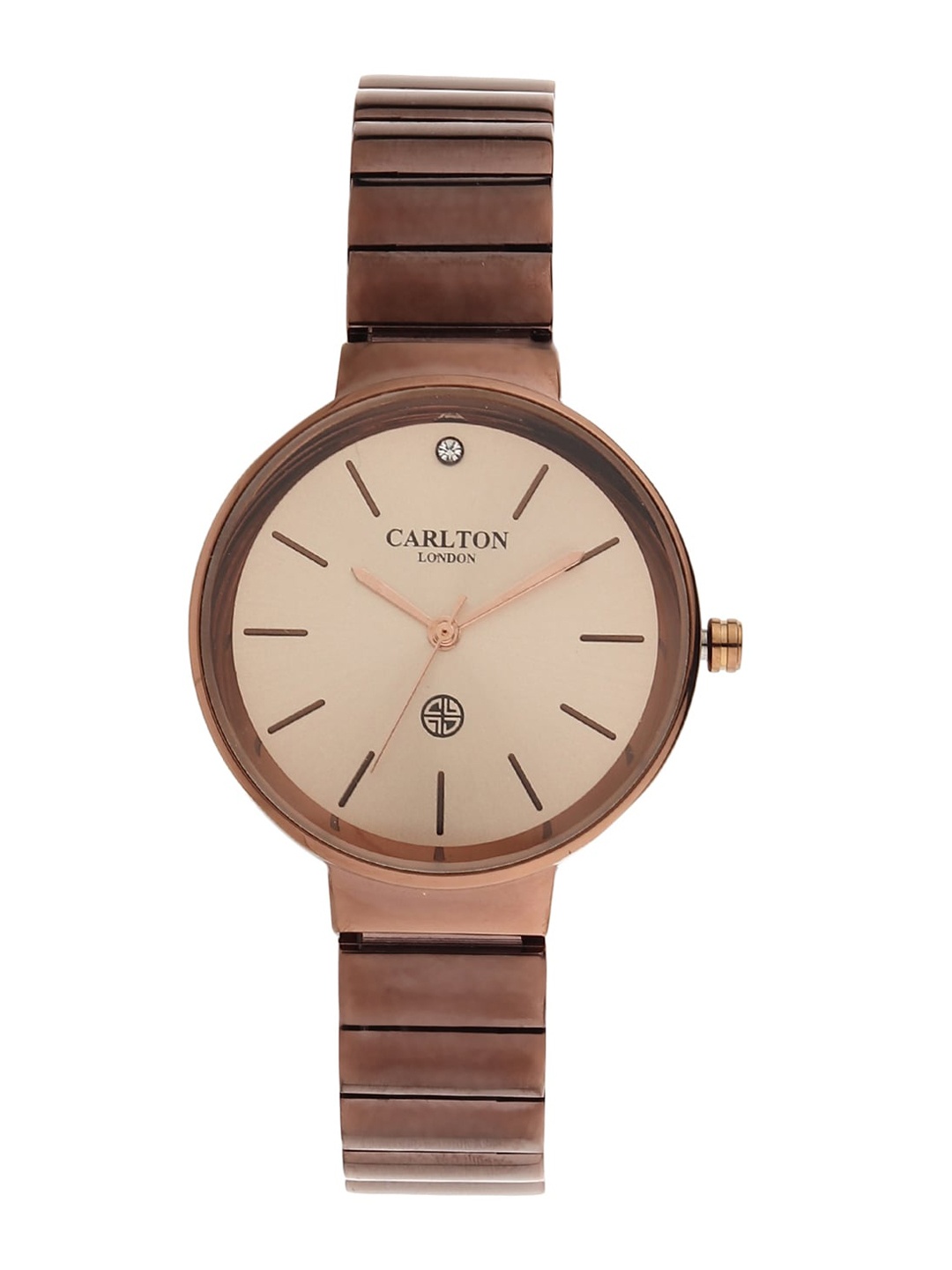 

Carlton London Women Rose Analogue Watch