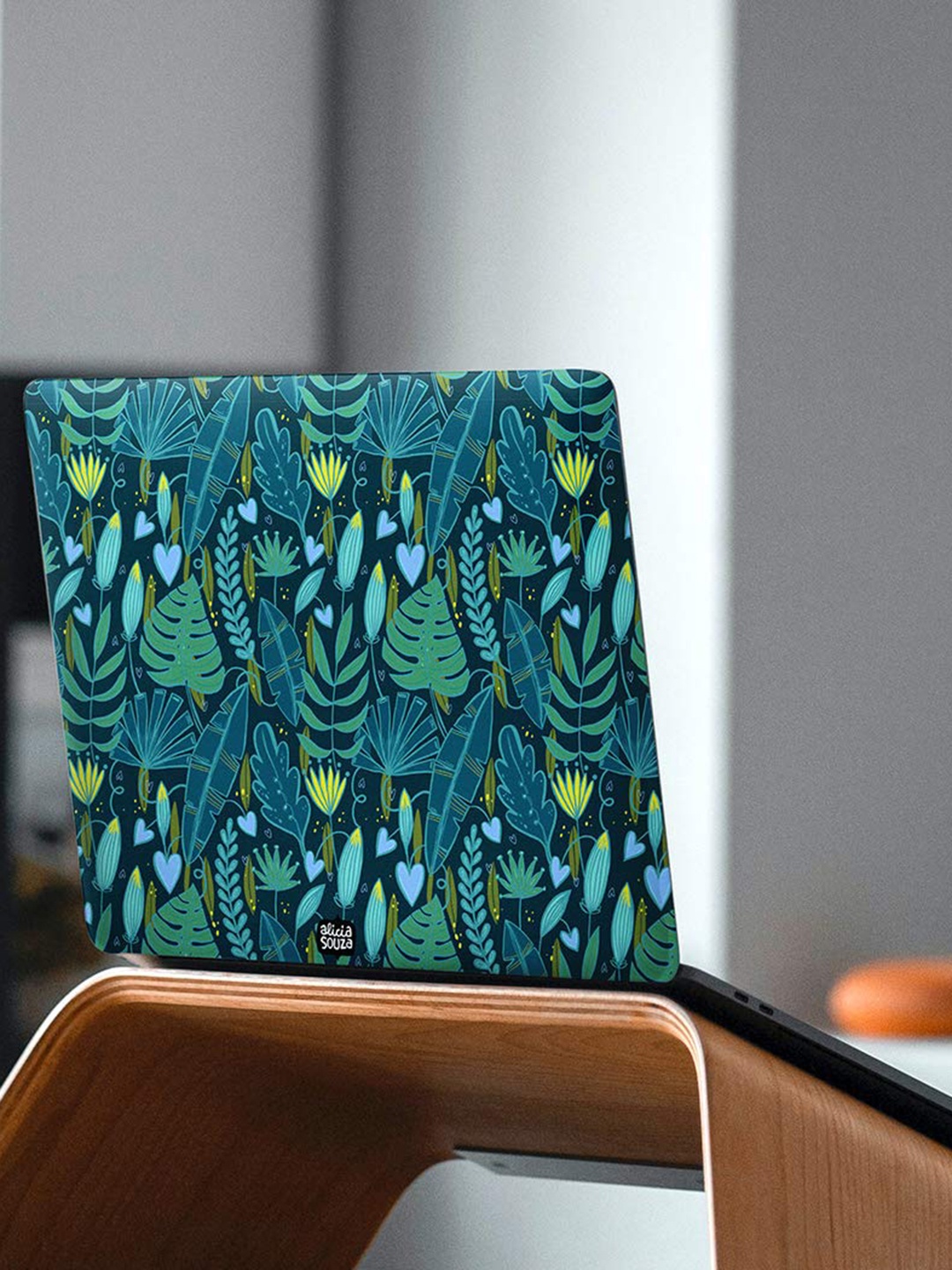 

Alicia Souza Green Dark Forest Laptop Skin