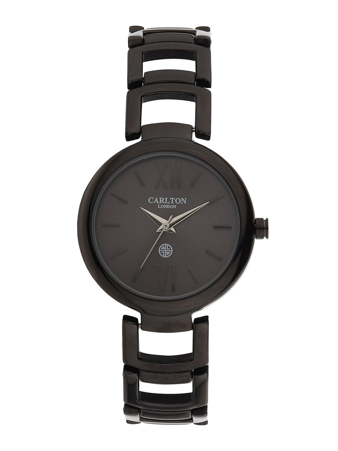 

Carlton London Women Black Analogue Watch