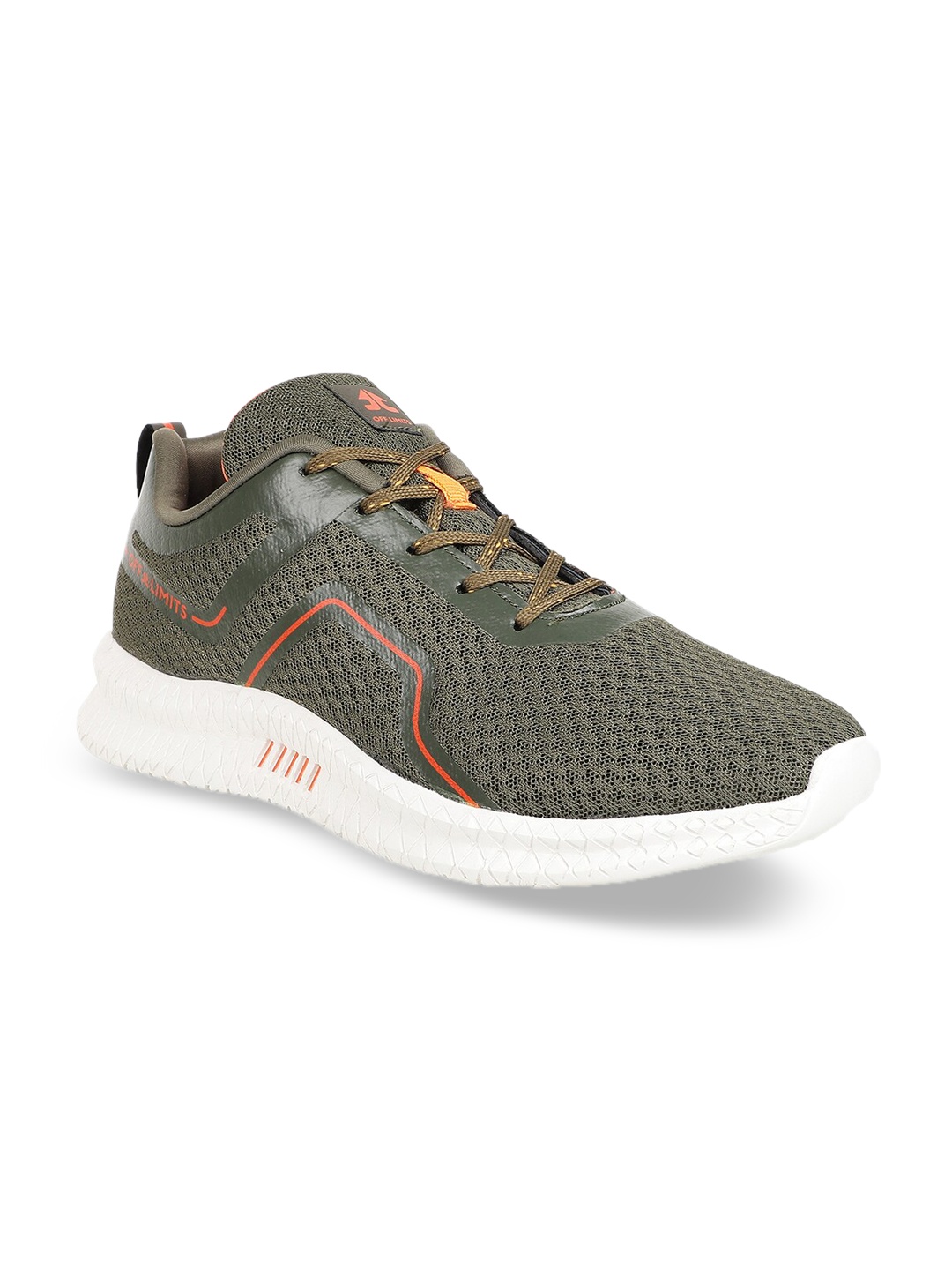 

OFF LIMITS Men Olive Green Running Shoes