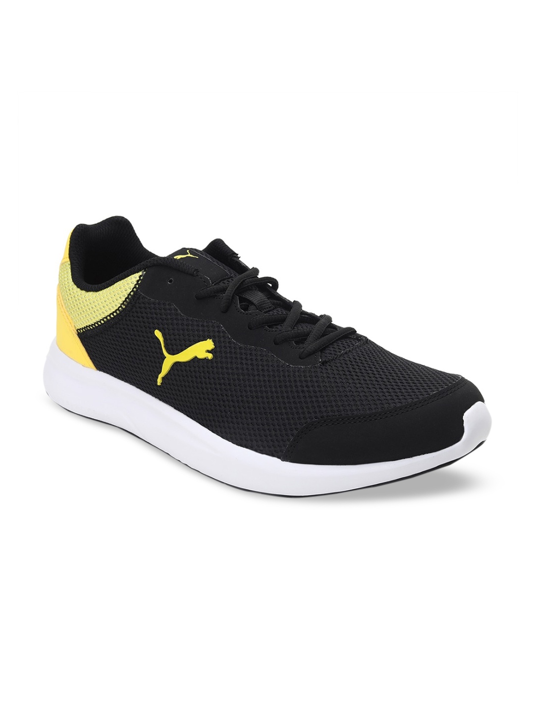 

Puma Men Black Solid Propel Zoom Sneakers