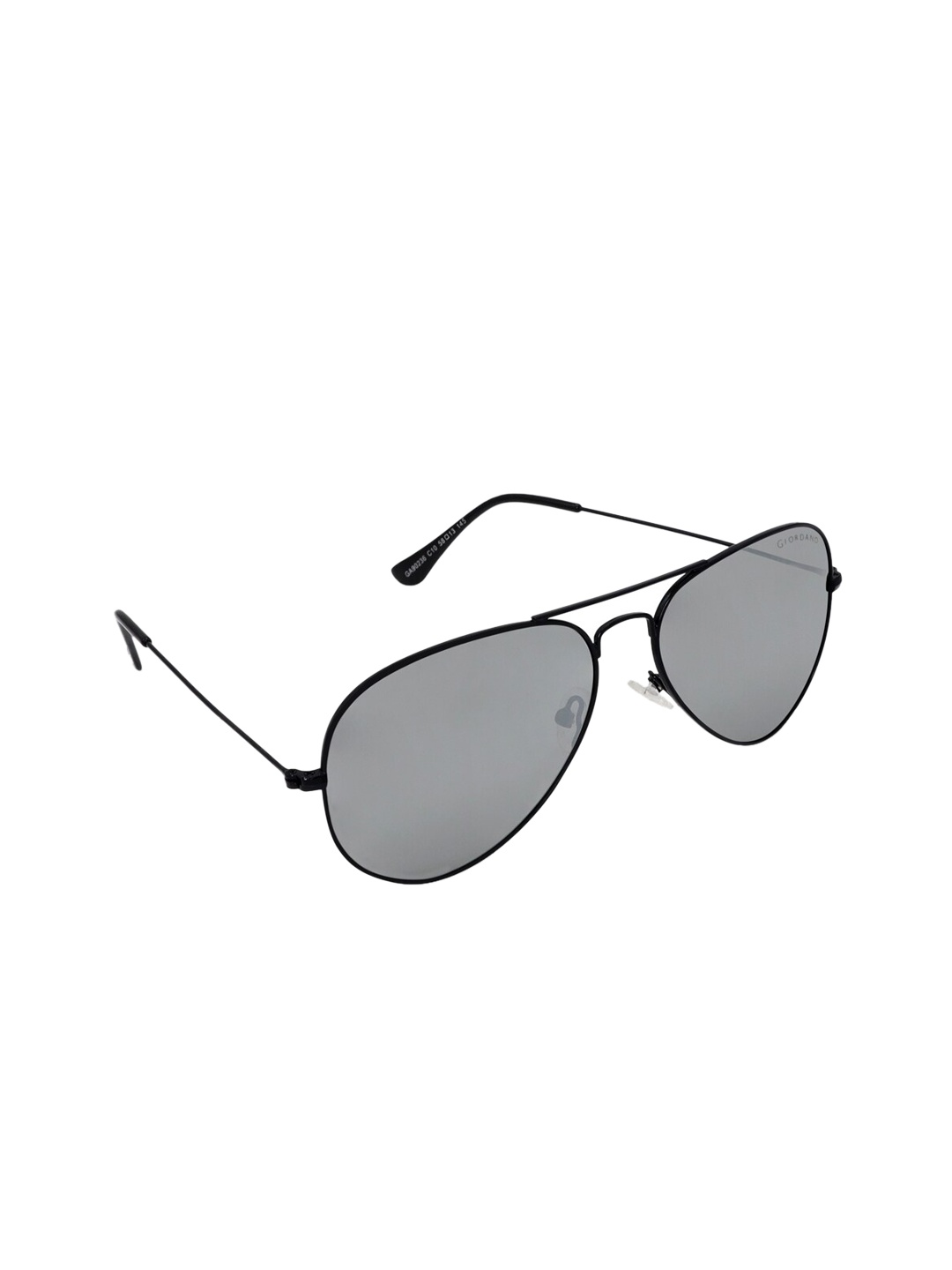 GIORDANO Men Aviator Sunglasses, Grey