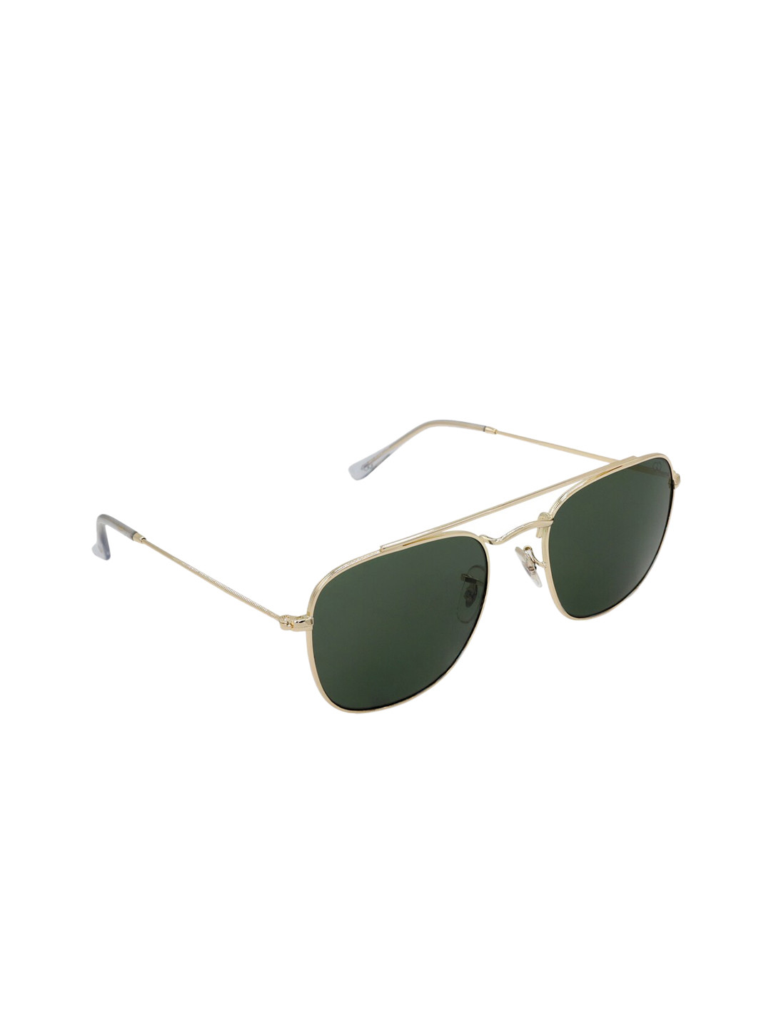 

GIO COLLECTION Unisex UV Protected Aviator Sunglasses GM101200C01, Green