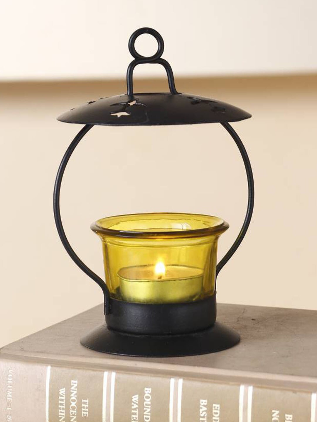 

Heaven Decor Yellow & Black Votive Candle Holder