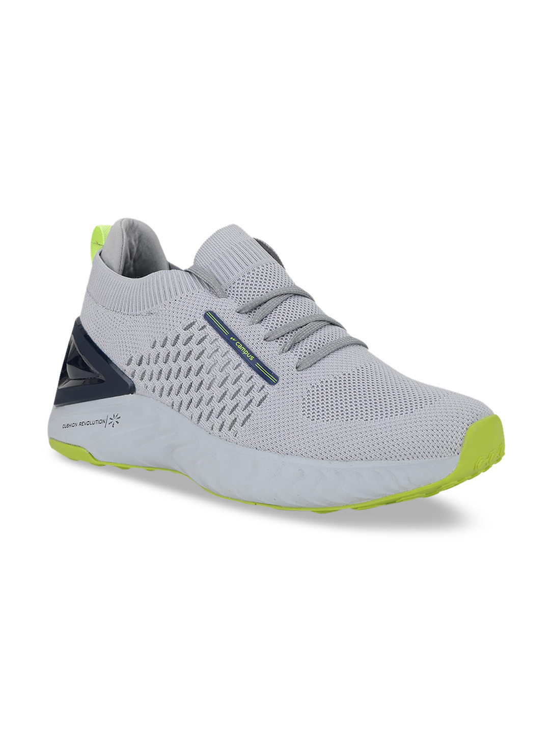 

Campus Men Grey Running Shoes