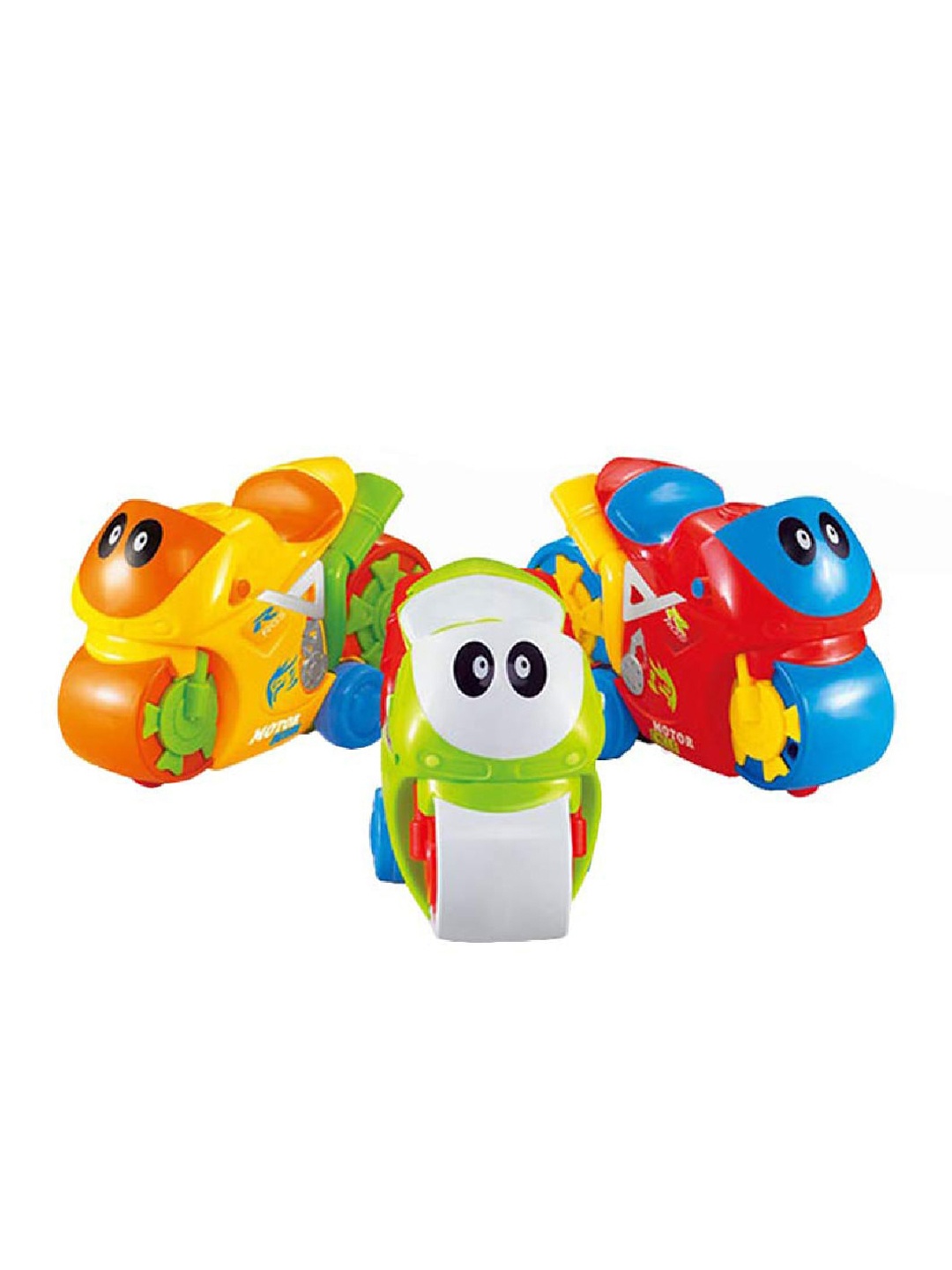 

Wembley Toys Unisex Kids Multicolored Motor Cycle Car Play Toyset, Multi