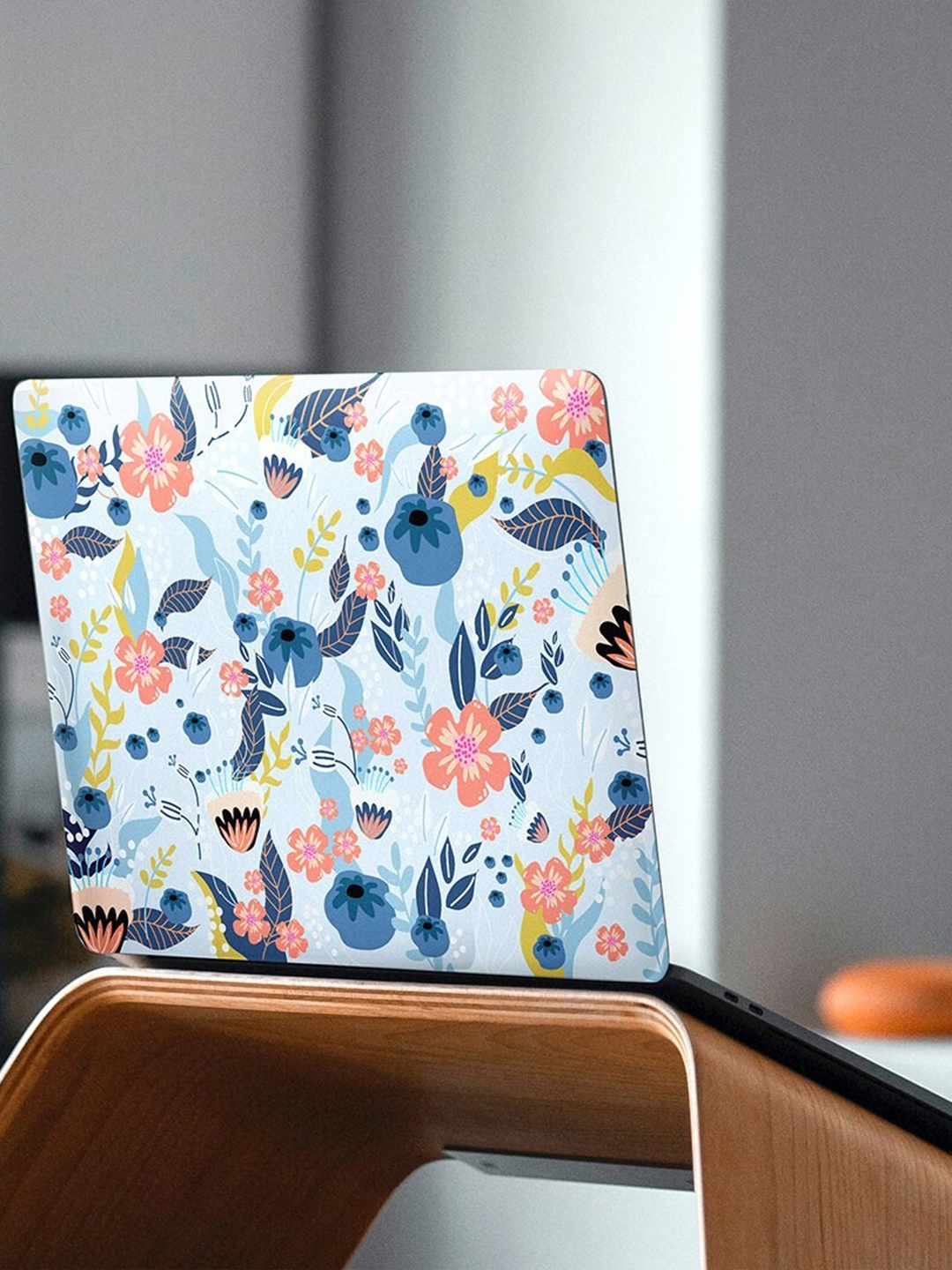 

happywagon Blue Bloom Laptop Skin