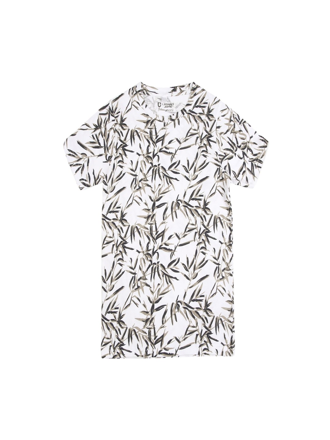 

Urbano Juniors Boys White Printed Round Neck T-shirt