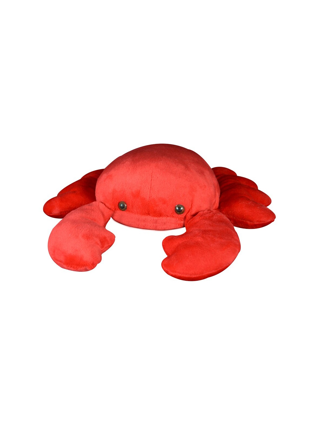 

Ultra Unisex Kids Red Solid Crab Stuffed Plush Toy