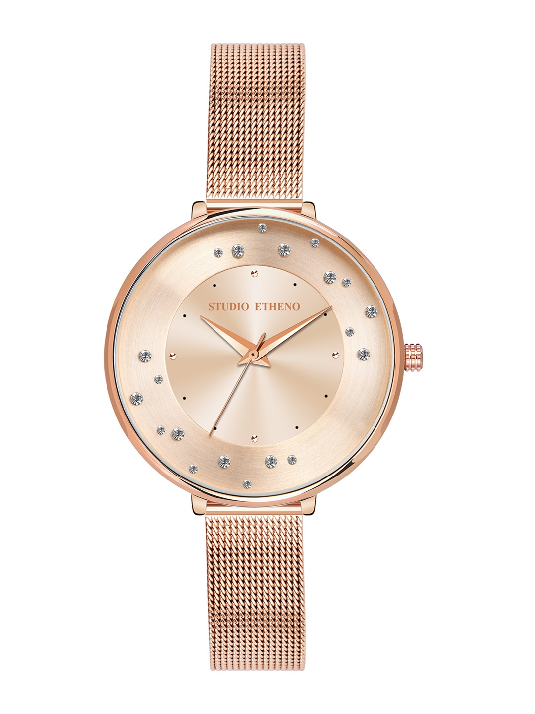 

STUDIO ETHENO Women Rose Gold Analogue Watch