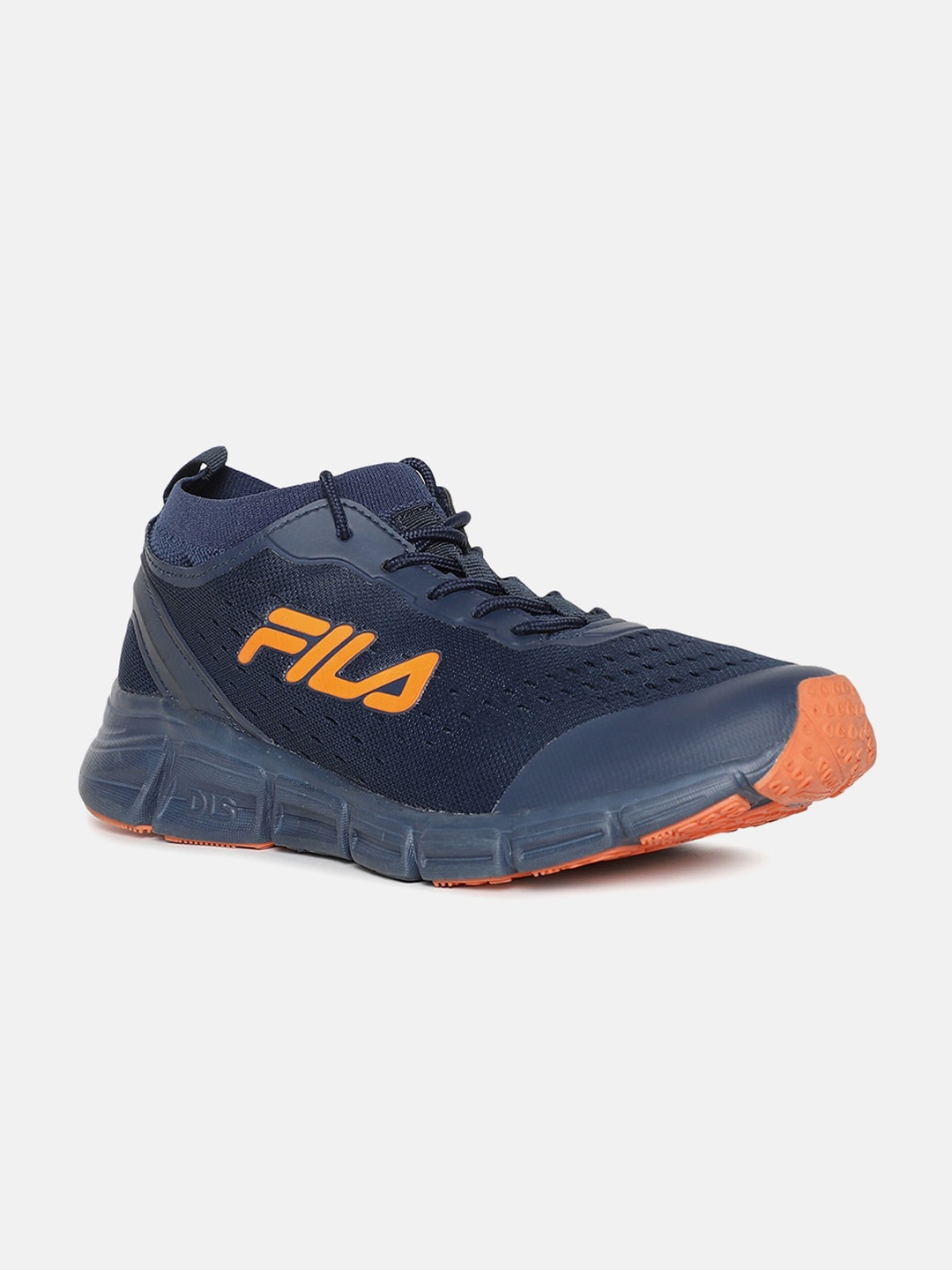

FILA Men Navy Blue PU Running Shoes