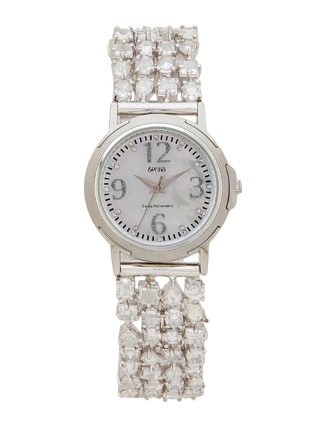 SPRIHA Handcrafted Timepieces Women White Analogue Watch SEGS27WS