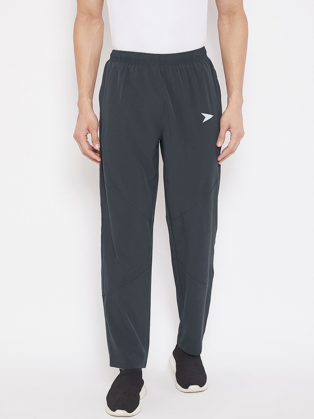 

Sportigoo Men Grey Solid Training Track Pants