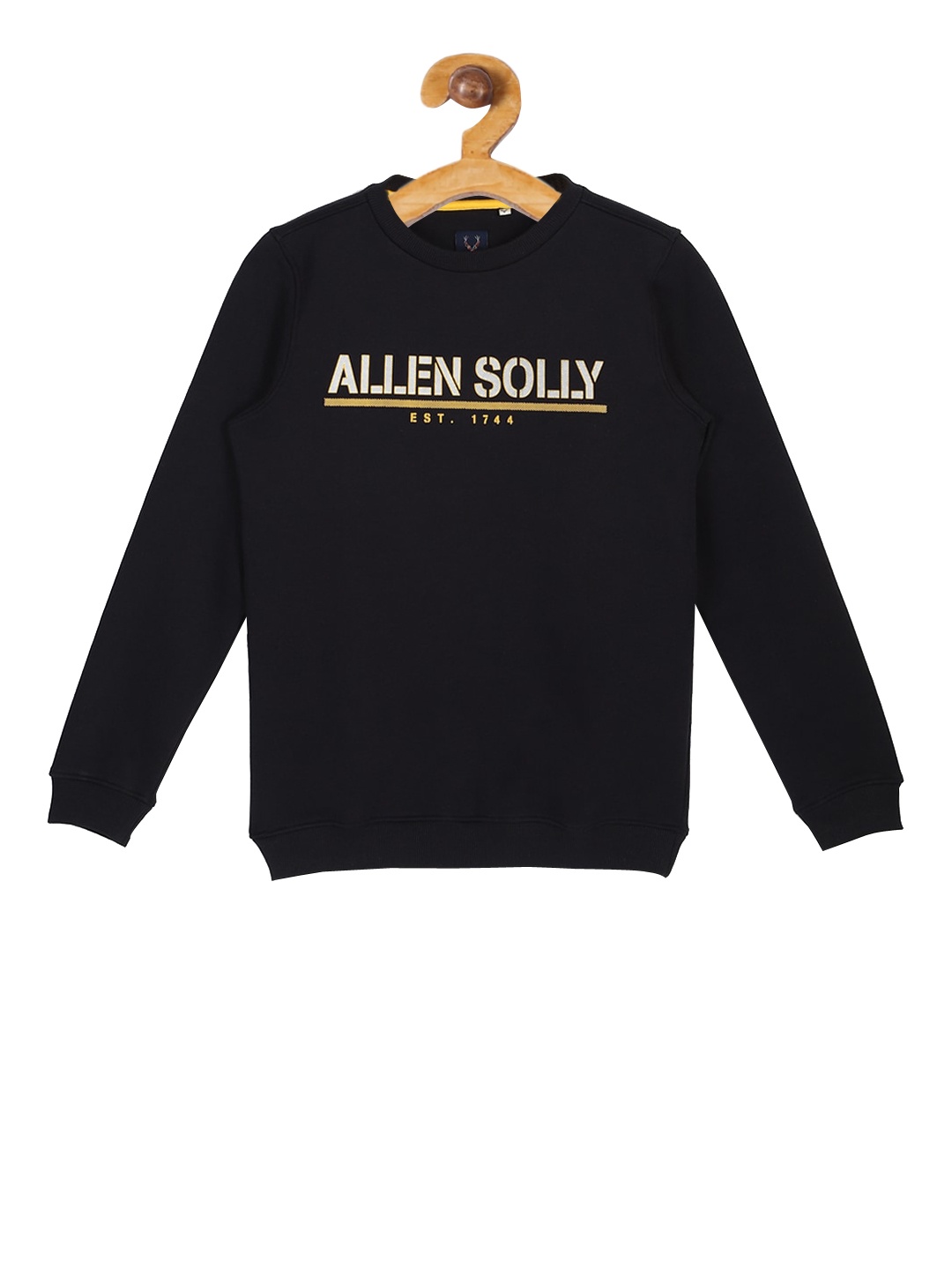 

Allen Solly Junior Boys Black Printed Sweatshirt