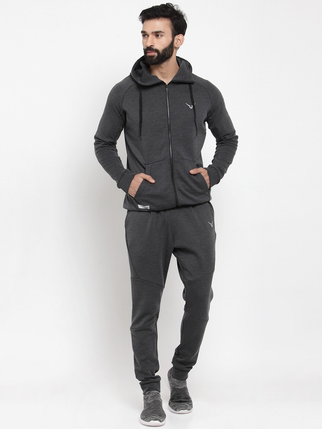 

Invincible Men Tech Fleece Tracksuit, Grey