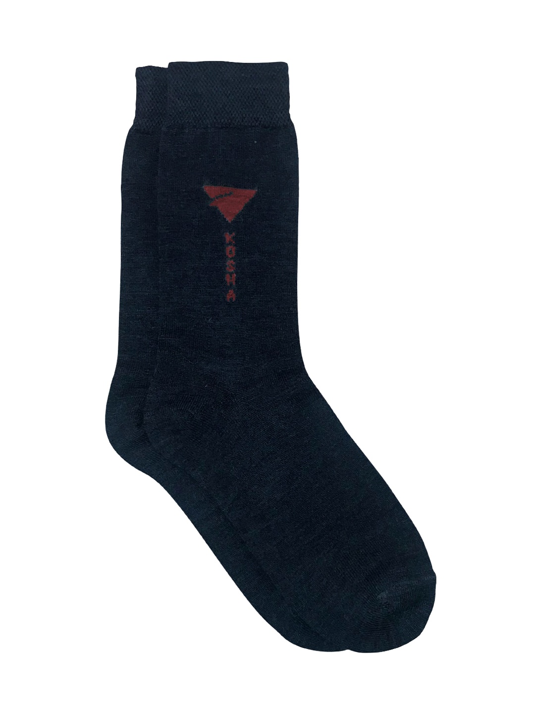 

Men Navy Solid Merino Wool Socks, Navy blue