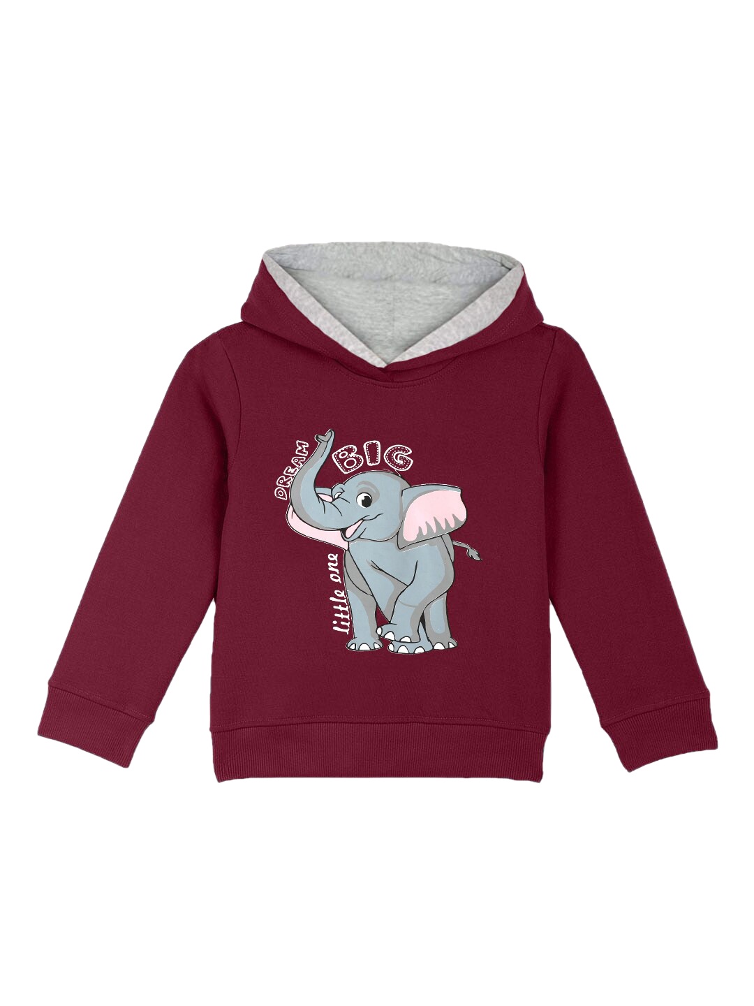

Naughty Ninos Girls Maroon Printed Sweatshirt